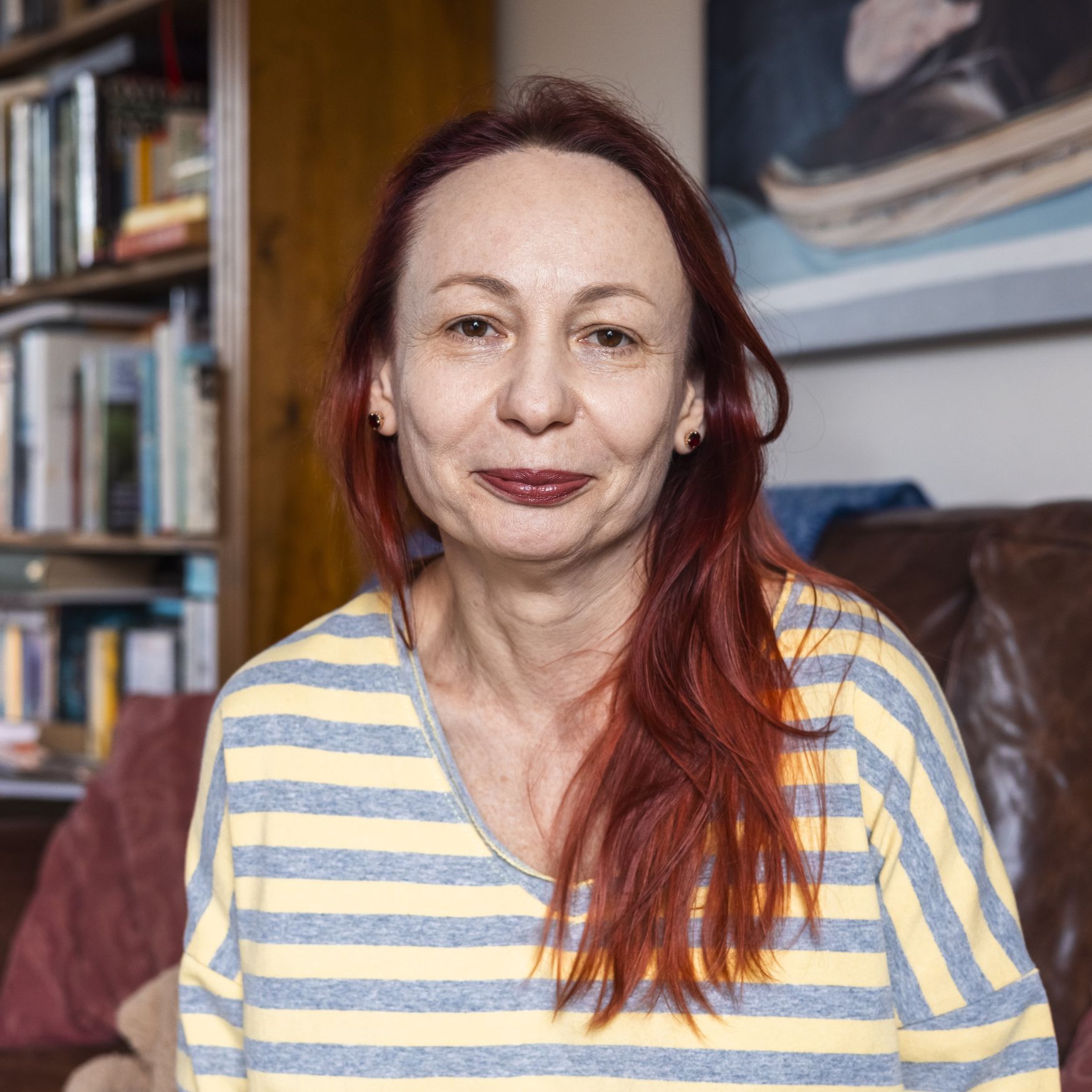 Portrait of a care worker in a home